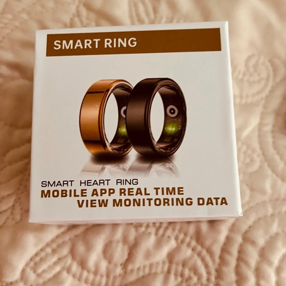 Smart Ring in Gold and Black